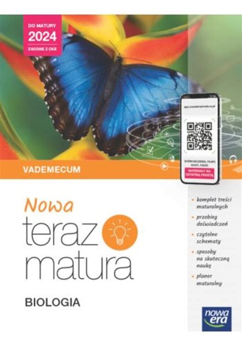 Nowa Teraz Matura Biologia Vademecum Zakres Rozszerzony Do Matury