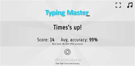 Typing Master - Play Online on SilverGames 🕹️