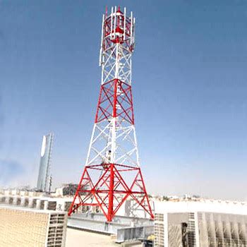 G Microcell Telecom M Roof Mount Antenna Tower Climbable Iso