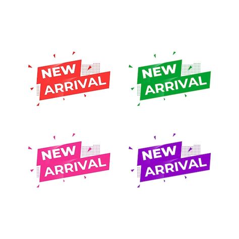 Premium Vector | Abstract New arrival banner template