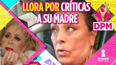 Sylvia Pasquel llora por críticas a Silvia Pinal De Primera Mano