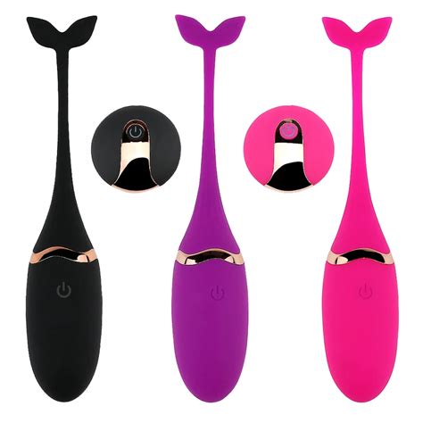 Free Shipping Wireless Remote Control Vibrating Silicone Bullet Egg Vibrators Usb Rechargeable