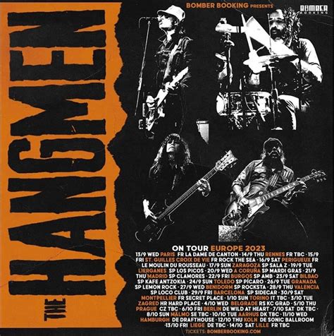 The Hangmen Anuncian Gira Para Septiembre Para Presentar Nuevo Disco