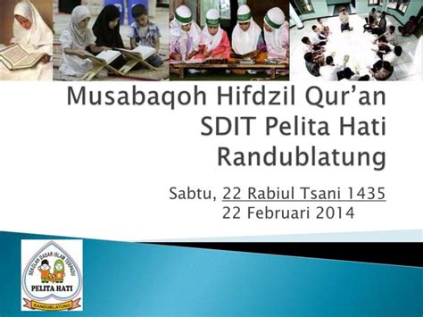 Al Quran Bekal Utama Tarbiyah PPT