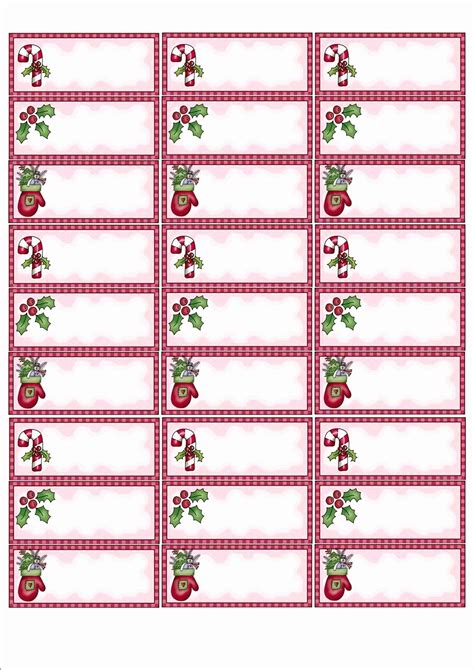 Christmas Printable Address Labels - Printable Kids Entertainment