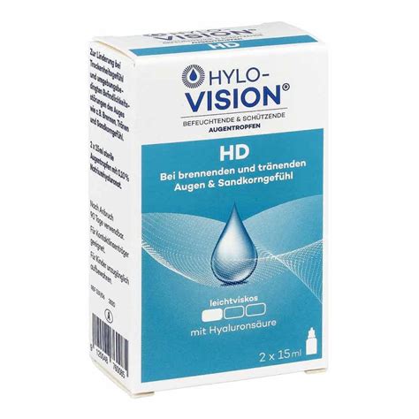 Hylo Vision Hd Augentropfen X Ml G Nstig Bei Apotheke At