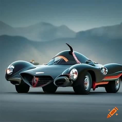 Retro Batmobile With Unique Design Elements On Craiyon