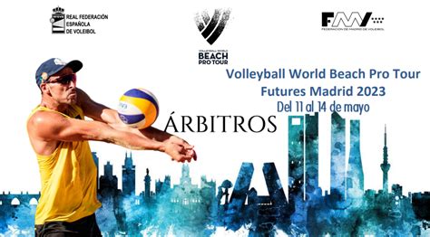 RFEVB Designaciones Volleyball World Beach PRO Tour Futures Men