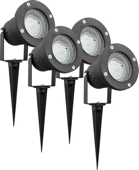 Sebson X Led Garden Spike Lights Mains Powered Outdoor Light Ip