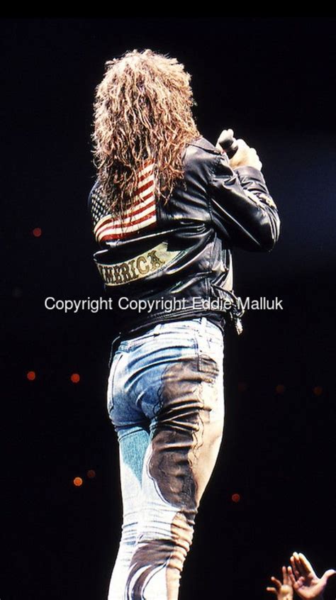 Jon Bon Jovi From Behind Jon Bon Jovi Bon Jovi 80s Bon Jovi Always