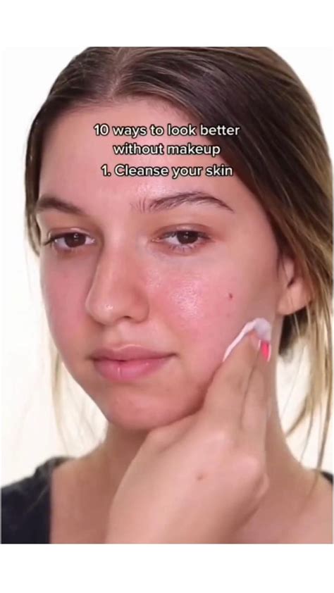 10 Ways To Look Better Without Makeup No Makeup Look Tutorial Routine