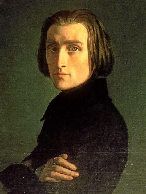 I LOVE This Portrait Of Franz Liszt He Looks So Handsome To Me P