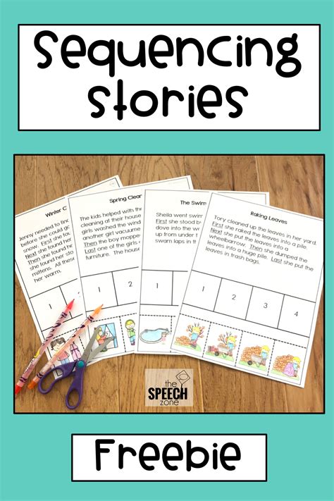 Story Sequencing Activities For Kindergarten