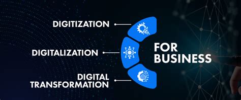 Digitization Vs Digitalization Vs Digital Transformation Pinsout