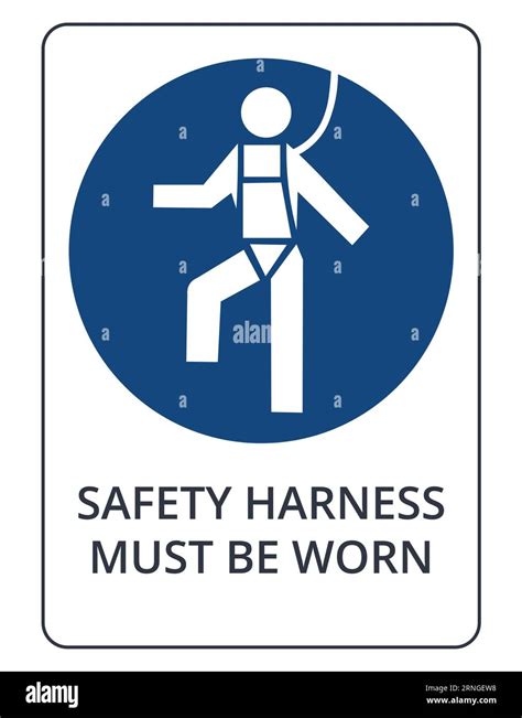 Safety Harness Symbol Stock Vector Image And Art Alamy