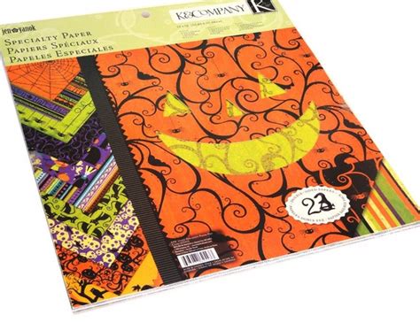 Scrapbook Paper Halloween Cardstock 12 X 12 By Vikisvarietycraft