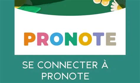 Pronote Comment S Y Connecter