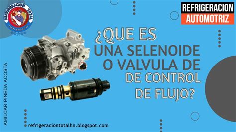 Que Es Una Valvula De Control De Flujo De Compresor Automotriz Youtube