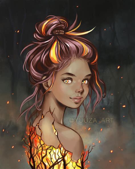 Soul On Fire By Yuuza On Deviantart Girls Cartoon Art Character Art