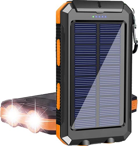 Amazon Cargador solar 38800 mAh portátil de energía solar para