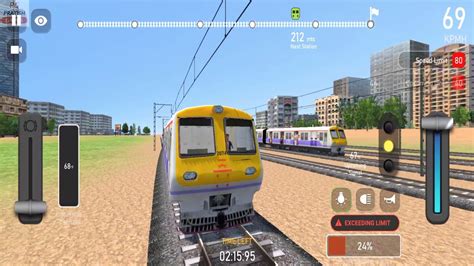 Mumbai Local Train Driving In Indian Local Train Simulator Android