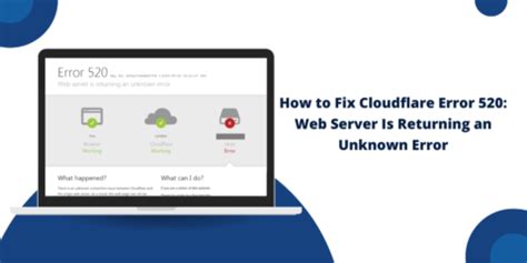 Web Server Is Returning An Unknown Error Fix Error