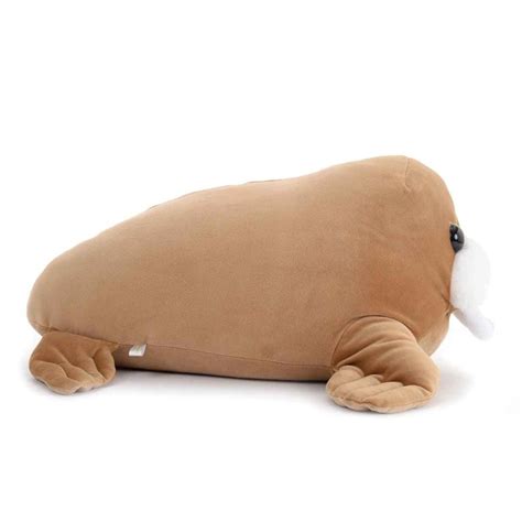 Nihon Auto Toy Mochi Puni Big Plush Walrus ⋆ Kueomode