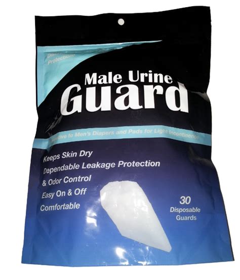 Male Urine Guard By Jackson Medical Urinary Cap Incontinence Pouch