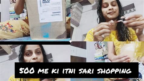 Sirf 500 Rs Me Ki Itni Sari Shopping 🛍️🛒sabkuch Itna Acha Aaya