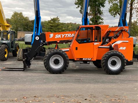 2017 Skytrak 6042 6000 Lb Diesel Telescopic Forklift Telehandler