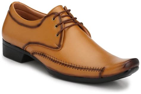 Buy Trendigo Derby Formal Shoes For Men Tan Online At Low Prices In