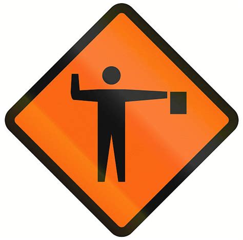 construction flagger stock  pictures royalty  images istock