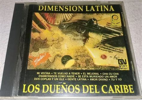 Cd Dimension Latina Los Due Os Del Caribe Mercadolibre