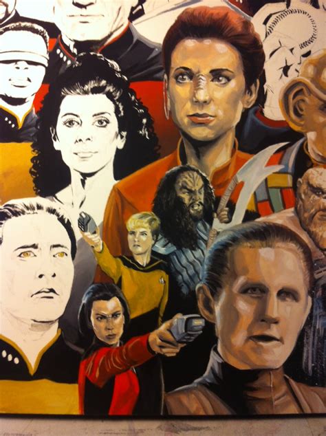 J K Woodward Gallery A Process Look At Years Of Star Trek