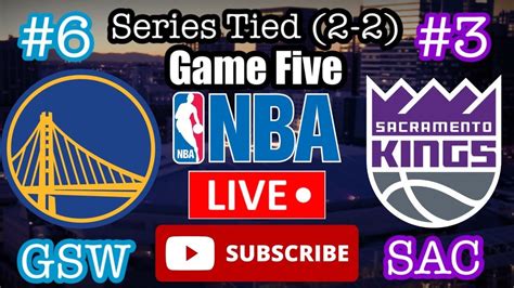 Golden State Warriors Vs Sacramento Kings Game Youtube