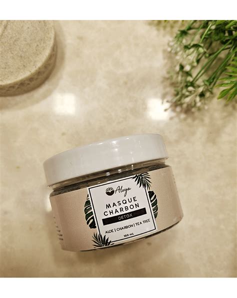 Masque purifiant détox Argile Verte Charbon