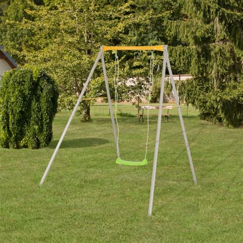 Portique M Tal Avec Balan Oire Agility Allegro Trigano Jardin