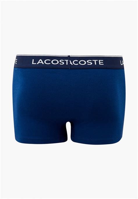 Трусы 3 шт. Lacoste, цвет: красный, MP002XM099MK — купить в интернет ...