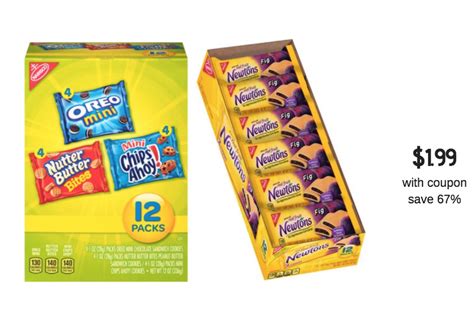 Get Nabisco Variety Pack & Multipack Snacks 12 ct. for Just $1.99 at ...