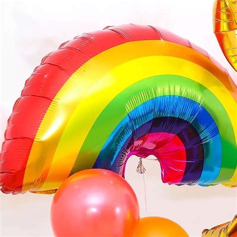 Rainbow Balloons Rainbow Birthday Party Rainbow Themed | Etsy