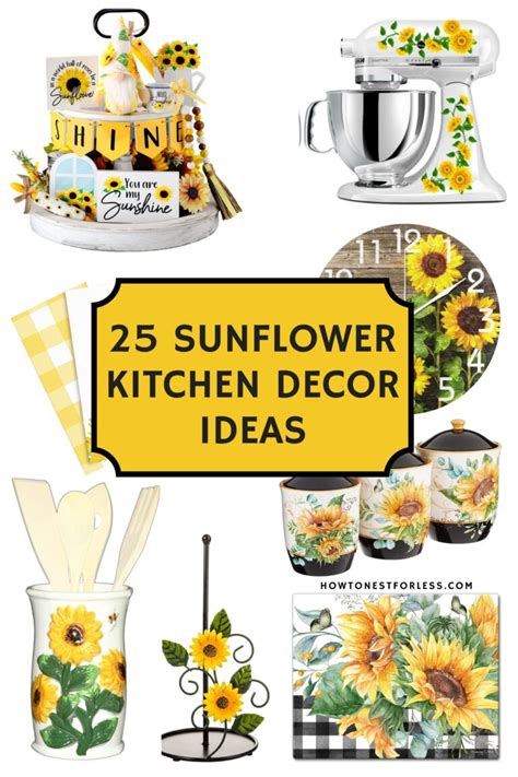 Sunflower Themed Kitchen Artofit