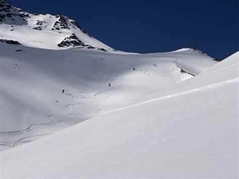 First Creek Gamack Range Mt Cook National Park Ski Touring New Zealand