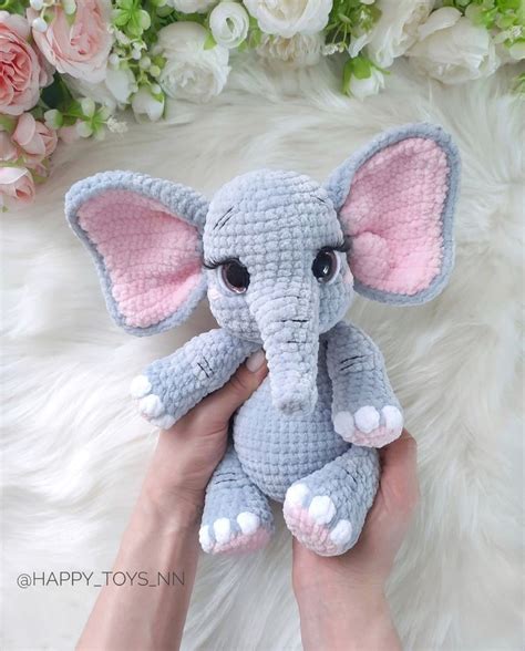 Pin By Eva Bicalho On AMIGURUMI Crochet Elephant Pattern Crochet