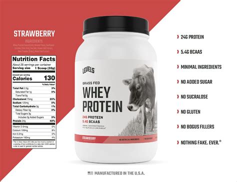 Snapklik Levels Grass Fed Whey Protein