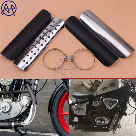 Cm Motorcycle Exhaust Muffler Pipe Heat Shield Cover Guard