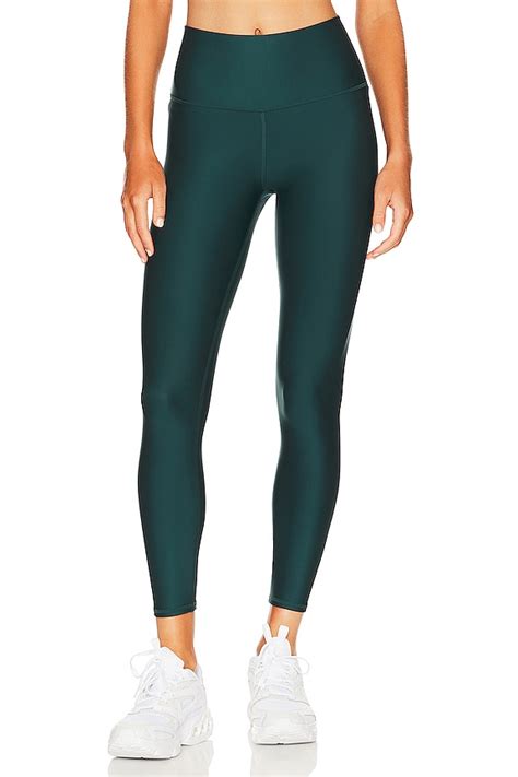 Alo 7 8 High Waist Airlift Legging In Midnight Green Revolve