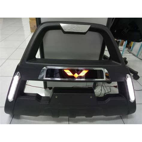 Jual Front Bumper Tanduk Depan Bemper Wuling Confero S With LED