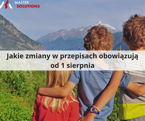 Zmiany w przepisach świadczenia dla dzieci Master Solutions