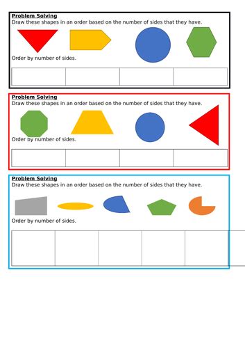 Count Sides On 2d Shapes Spring Block 3 Year 2 Teaching Resources