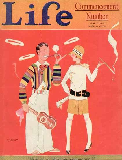 Lt Holton Life Humor Magazine 1927 06 02 Copyright Mad Men Art